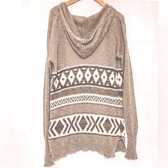 Hollister Hooded Cardigan Sweater - Picture 3 of 6